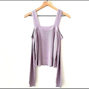 Kendall & Kylie Purple Sweater
